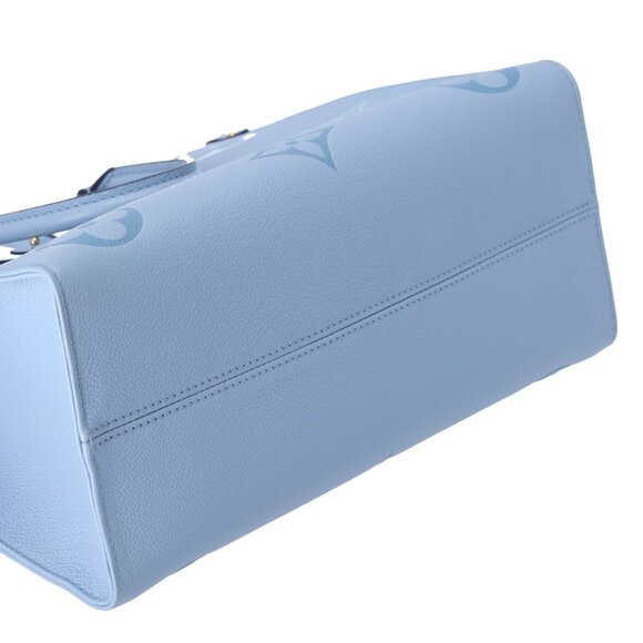 Louis Vuitton Bythepool Onthego MM Tote Empreinte Giant Monogram Summer Blue - Picture 6 of 8